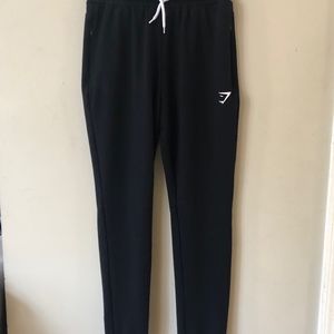 Gymshark high waisted joggers sweatpants black M